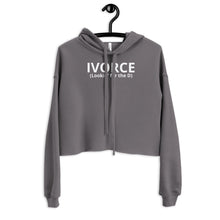 Load image into Gallery viewer, IVORCE Lookin For The D Crop Hoodie