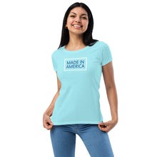 Load image into Gallery viewer, Made In America Women’s Fitted Tee