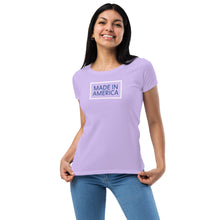 Load image into Gallery viewer, Made In America Women’s Fitted Tee