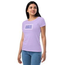 Load image into Gallery viewer, Made In America Women’s Fitted Tee