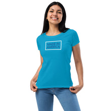 Load image into Gallery viewer, Made In America Women’s Fitted Tee