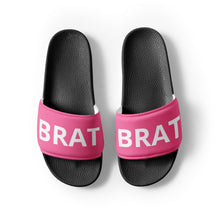 Load image into Gallery viewer, BRAT Cotton Candy Pink Women&#39;s Slides