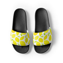 Load image into Gallery viewer, Summer Lemons Women&#39;s Slides