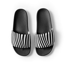 Load image into Gallery viewer, Zebra Striped Women&#39;s Slides