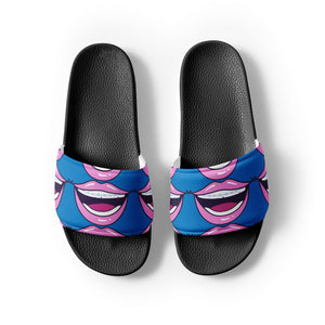 Laughing Blue Women's Slides