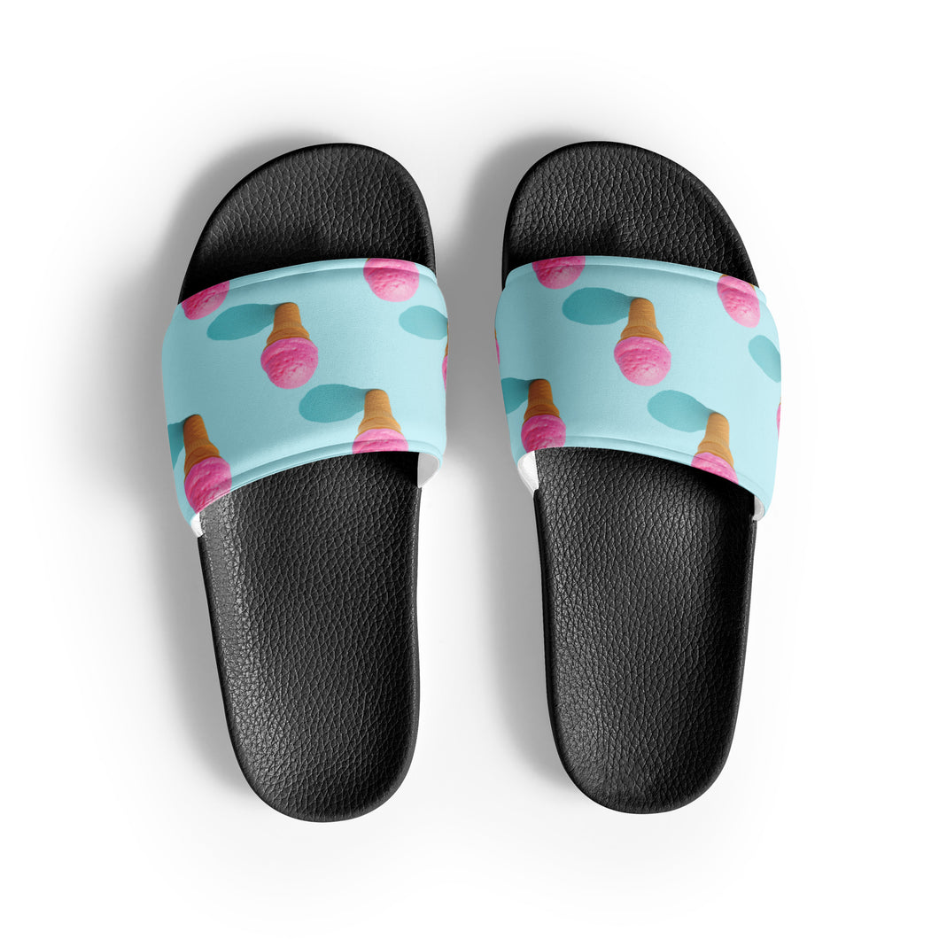 Pink Cones Women's Slides