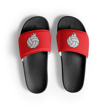 Load image into Gallery viewer, Melting Volleyball Red Women&#39;s Slides