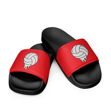 Load image into Gallery viewer, Melting Volleyball Red Women&#39;s Slides