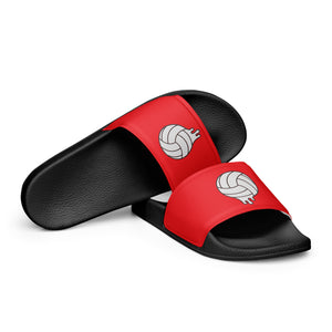 Melting Volleyball Red Women's Slides