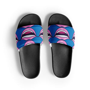 Laughing Blue Women's Slides