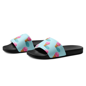 Pink Cones Women's Slides