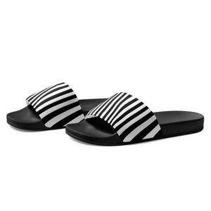 Zebra Striped Women's Slides