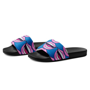 Laughing Blue Women's Slides