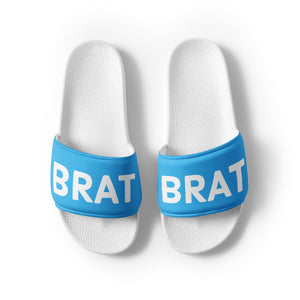 BRAT Cotton Candy Blue Women's Slides