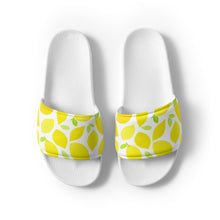 Load image into Gallery viewer, Summer Lemons Women&#39;s Slides