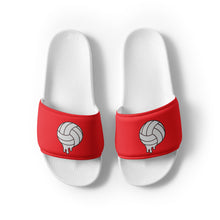 Load image into Gallery viewer, Melting Volleyball Red Women&#39;s Slides