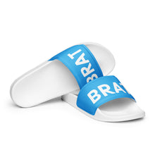 Load image into Gallery viewer, BRAT Cotton Candy Blue Women&#39;s Slides