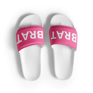 BRAT Cotton Candy Pink Women's Slides