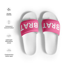 Load image into Gallery viewer, BRAT Cotton Candy Pink Women&#39;s Slides