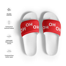 Load image into Gallery viewer, HO HO HO Red Women&#39;s Slides