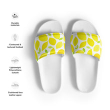 Load image into Gallery viewer, Summer Lemons Women&#39;s Slides