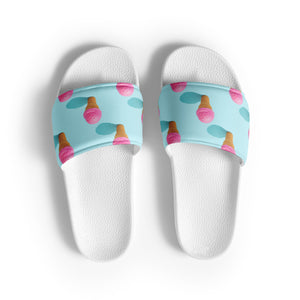 Pink Cones Women's Slides