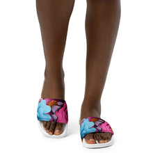 Load image into Gallery viewer, Deep Floral Women&#39;s Slides