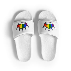 Rainbow Crown Women's Slides