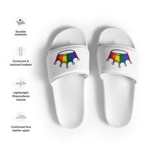 Load image into Gallery viewer, Rainbow Crown Women&#39;s Slides