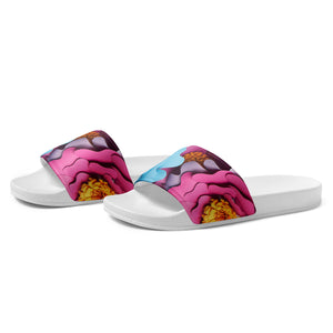 Deep Floral Women's Slides