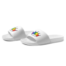 Load image into Gallery viewer, Rainbow Crown Women&#39;s Slides