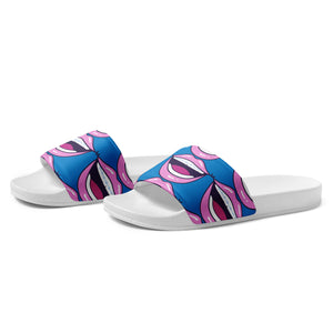 Laughing Blue Women's Slides